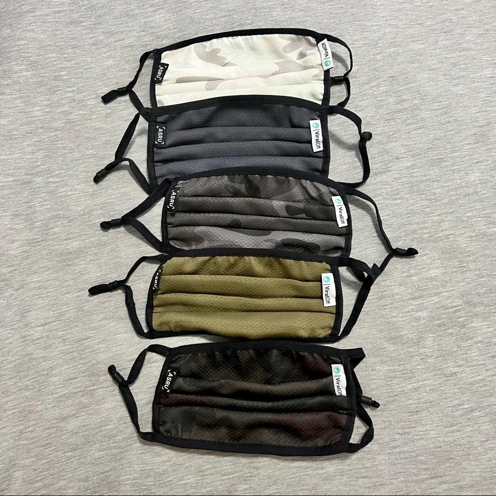 ASRV face mask 5 pack Sz Small aesthetic revolution